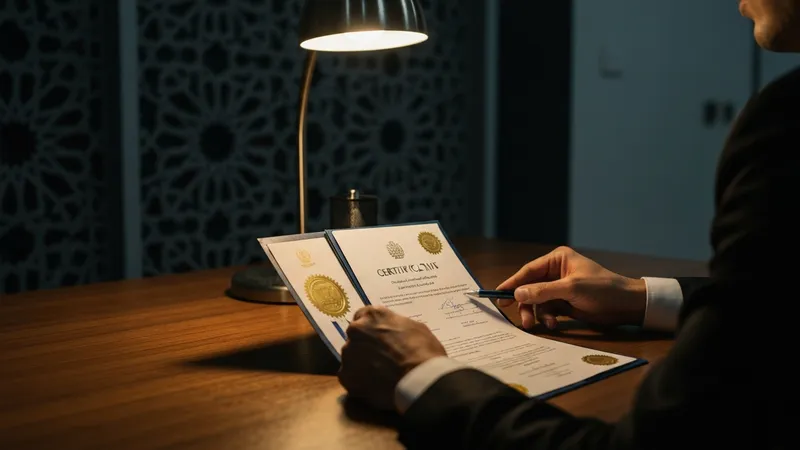 Les instances de certification de la charia